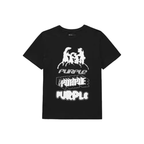 PURPLE BRAND T-Shirt Мужской Черный