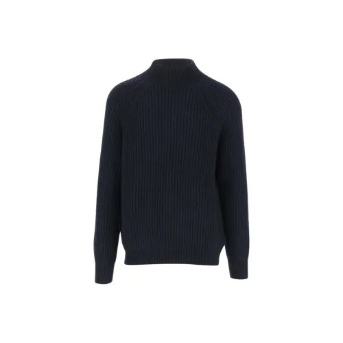 ALLUDE Мужские черные свитеры