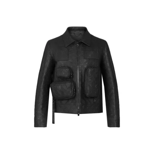 LOUIS VUITTON Новые ежеквартальные продукты LV Куртки и пальто Мужской Черный