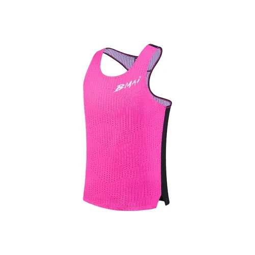 BMAI Ярко-розовые мужские беговые майки