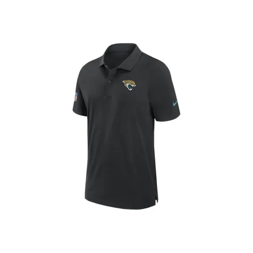 nike Dri-Fit NFL Jacksonville Jaguars Sideline Polo Мужской Черный