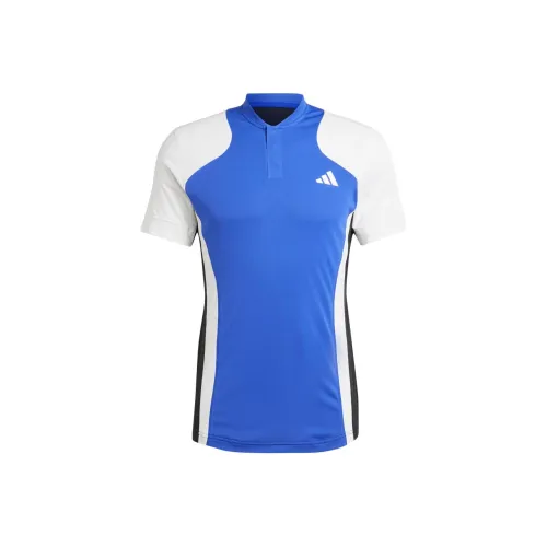 Adidas American Hard Court Grand Slam Series Теннис Pro HEAT.RDY FreeLift Рубашка Поло Мужской Синий