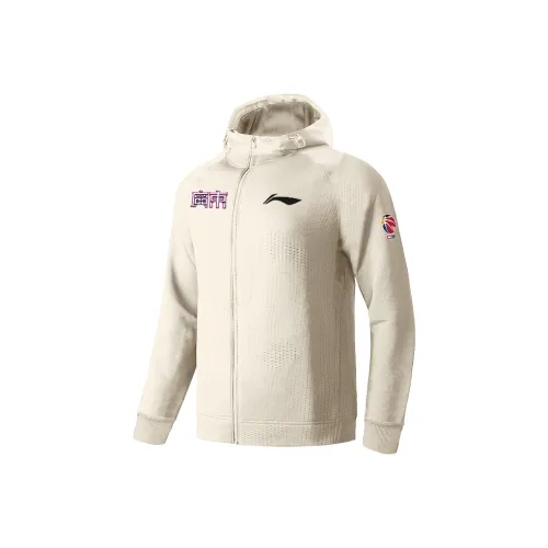 LINING CBA Collection Коллекция Толстовка Мужской Овсяный Серый