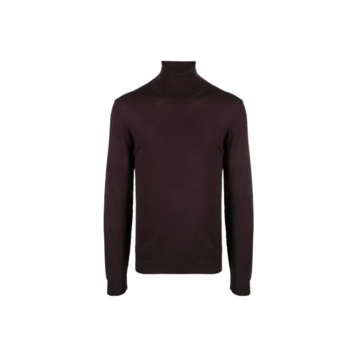 Hugo Boss Темно-красные Мужские Свитера