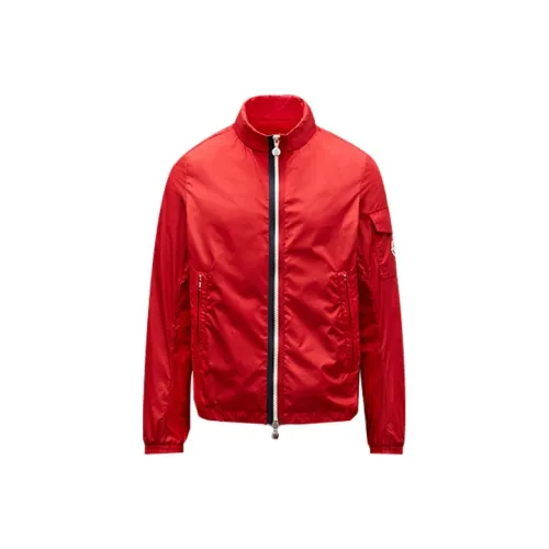 Moncler Red Men's Jackets Монклер Красный Мужские Куртки