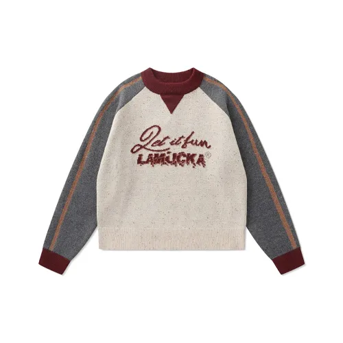 LAMLICKA Свитер Унисекс Абрикос