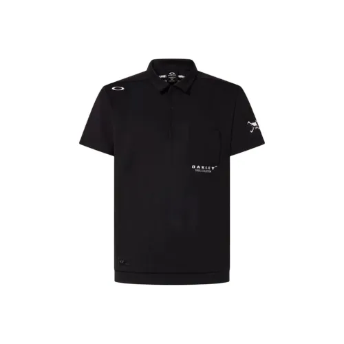 Oakley Мужская поло черного цвета