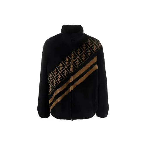 FENDI Куртки и Пальто Мужской Черный