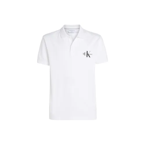 Calvin Klein Белая Мужская Поло