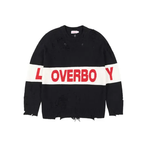 CHARLES JEFFREY FW24 Свитер Унисекс Черный