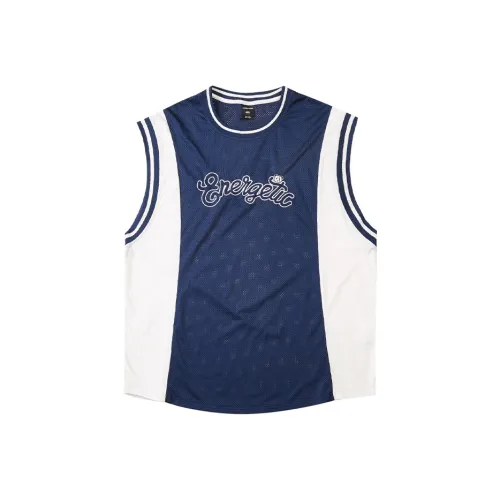 WAYNEXZAVIER Blue Men's Tank Tops