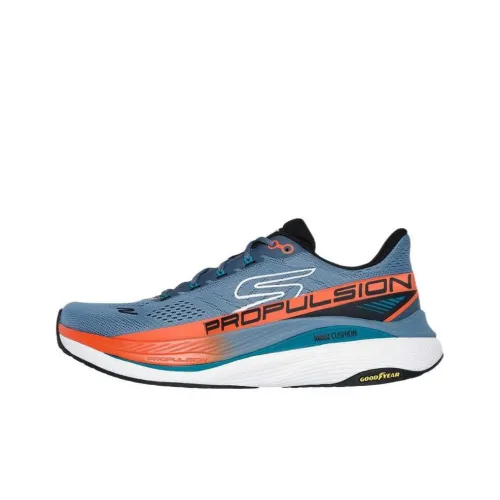 Skechers Низкий Топ Беговые Кроссовки Мужские Синие