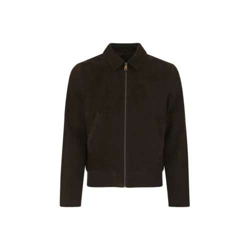 PRADA Коричневые Мужские Куртки