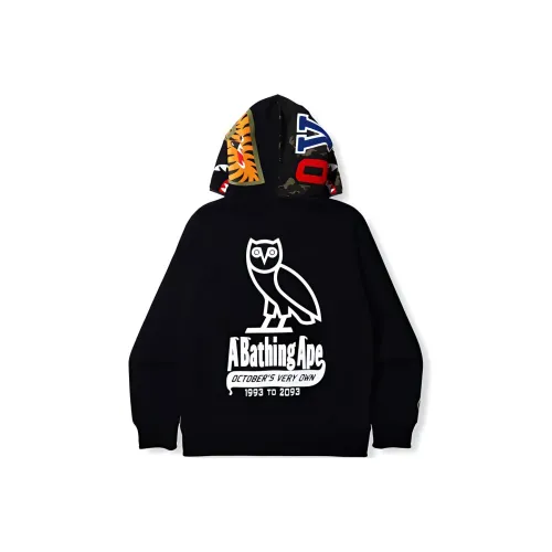 A BATHING APE Shark Collection BAPE® X OVO 2021 Осенне-зимняя коллаборация Куртка Унисекс