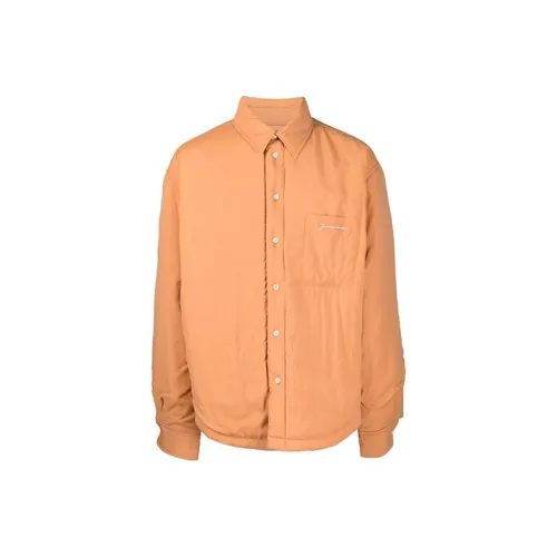 Jacquemus Оранжевые Мужские Куртки