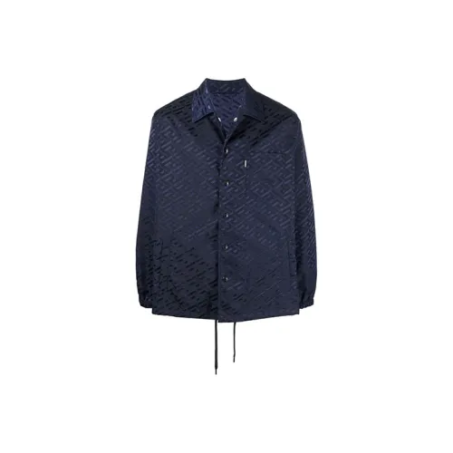 FANSIZHE VERSACE SS22 Куртки и пальто Мужской Синий