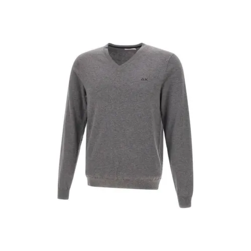 SUN68 Серый Мужской Свитеры