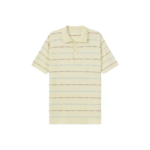 Unica Homme Polo Мужской Windsor Бежевый Цветной Подсветка Полосы