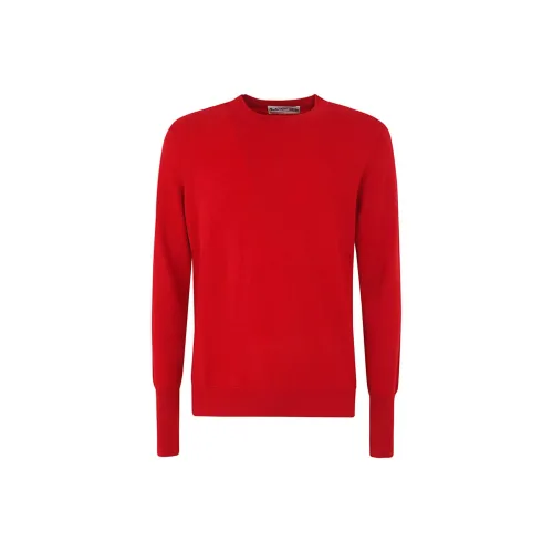 BALLANTYNE Red Men's Sweaters BALLANTYNE Красный Мужские Свитера