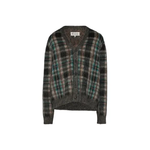 Maison Margiela PENDLETON Кардиган Трикотаж Мужской Зеленый