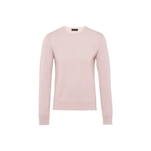PRADA Розовые Мужские Свитера