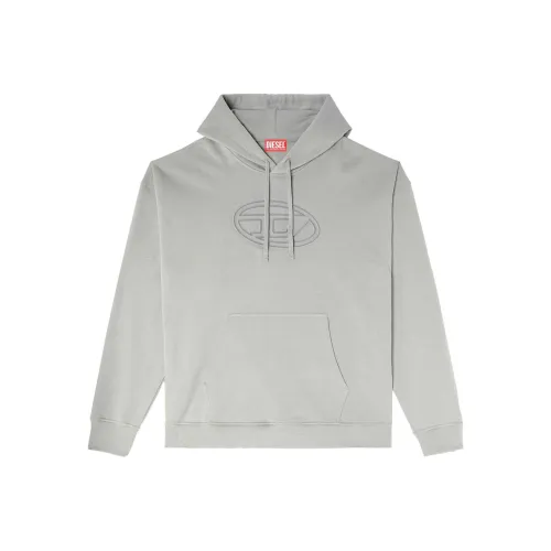 DIESEL Серый Мужской Свитшот