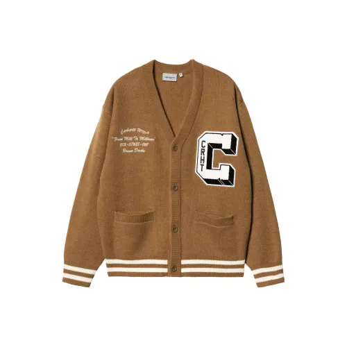 Carhartt WIP Коричневый Ducks Кардиган Трикотаж Мужской Коричневый