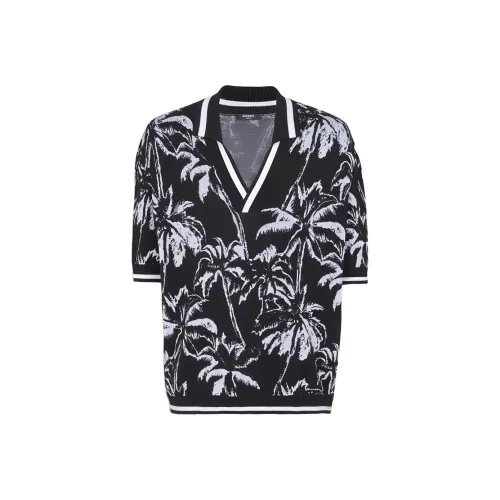 BALMAIN Мужская черная поло