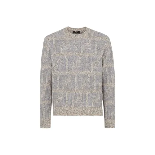 FENDI Серые Мужские Свитера