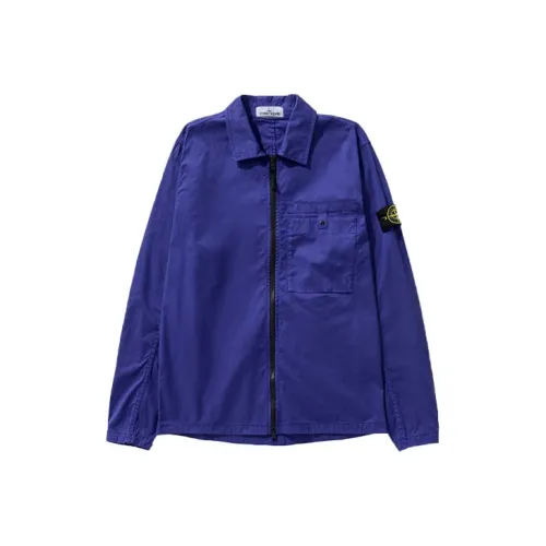 STONE ISLAND Blue Men's Jackets STONE ISLAND Синий Мужские Куртки