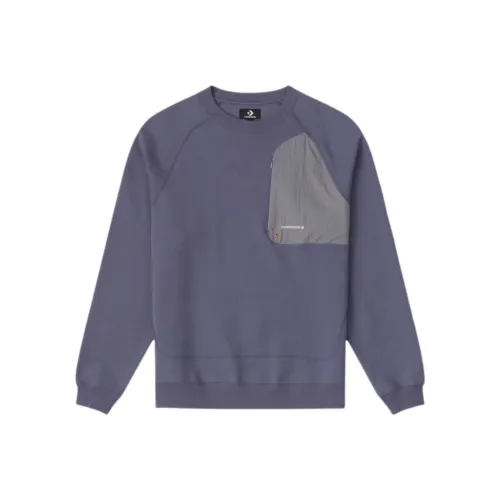 Converse Свитшот Мужской Фиолетовый