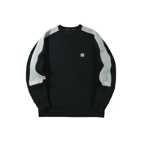 HLA Черная отделка 4Q Унисекс Свитшоты