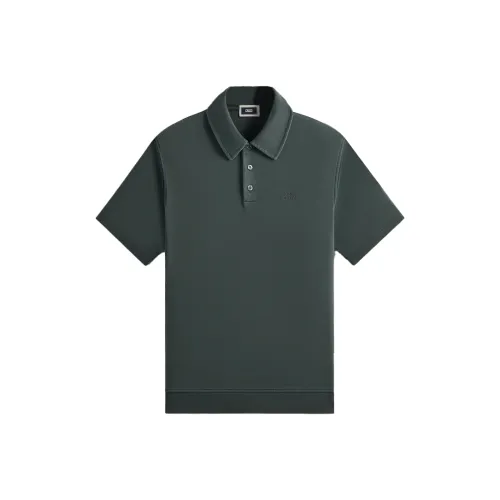 KITH x Crystal X Graham Поло Мужское Темно-зеленое