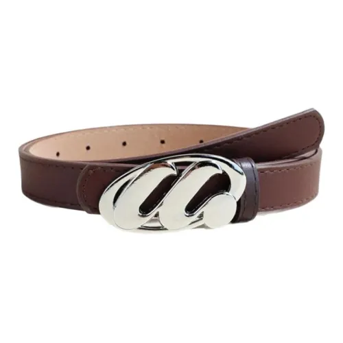 Lanza Коровья кожа ремни унисекс ширина 2,3 см