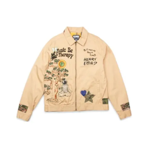 BILLIONAIRE BOYS CLUB Хаки Мужские Куртки
