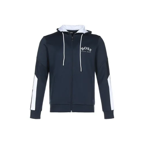 Hugo Boss Морской Синий Мужские Куртки