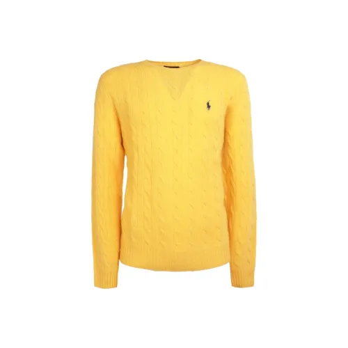 Polo Ralph Lauren FW23 Свитер Мужской Желтый