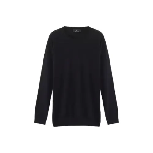 ETRO Черные Мужские Свитера
