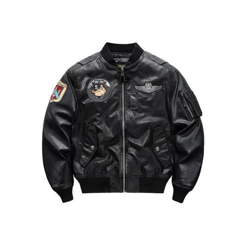 VIP Черный Унисекс Куртки