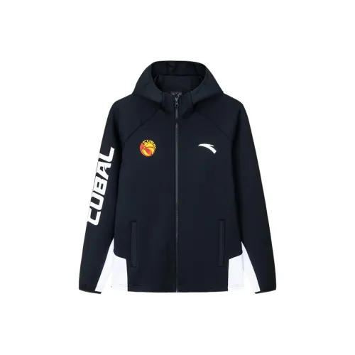 ANTA Basketball Collection Трикотаж Мужской Основной черный Чисто белый