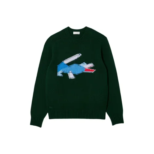 LACOSTE Зеленые Мужские Свитера