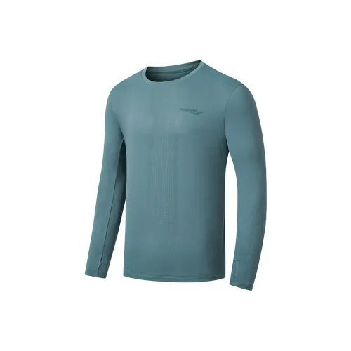 Saucony Трикотаж Мужской Трава Ласточкин хвост Зеленый