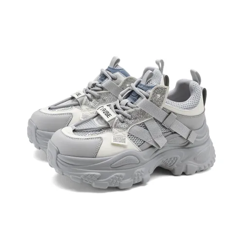 D Fuse SCANDINAVIA Устойчивые к истиранию Низкие Кроссовки с Толстой Подошвой Женские