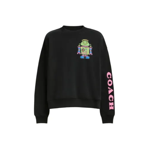 COACH FW24 Толстовка Мужской Черный