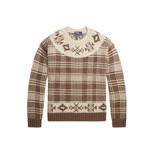 Polo Ralph Lauren SS24 Свитер Мужской Коричневый