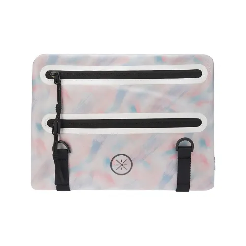 LINING Полиэстер Мобильный телефон Бананка Сумка через плечо Стандартная Унисекс Белый