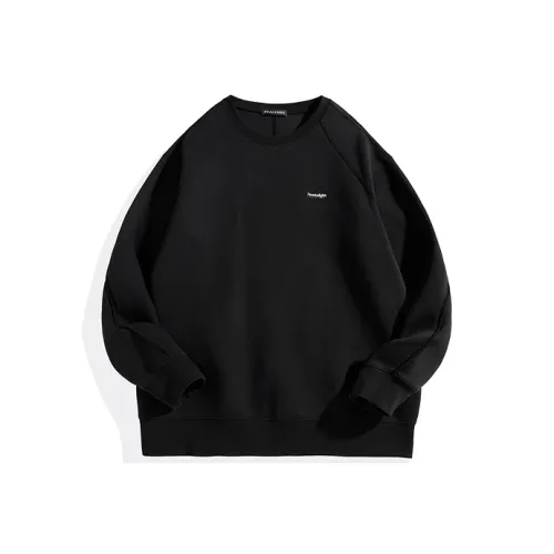 PEACEBIRD MEN Винтаж Круглый вырез Разделенная линия Буква Толстовка Мужской