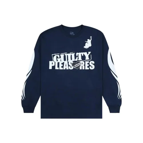 PLEASURES Толстовка Мужская Морской Синий