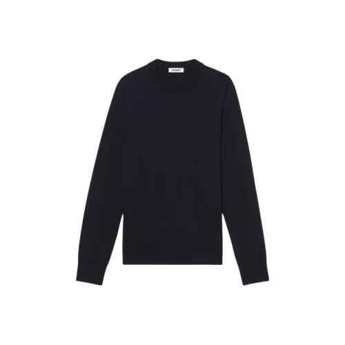 Sandro Мужские черные свитеры