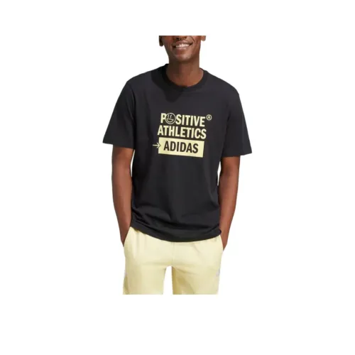 adidas Clothing Мужская черная футболка